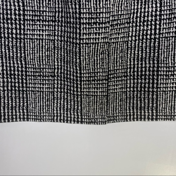 Talbots Woman Petites Black&White Glen Plaid Skirt - Picture 9 of 13